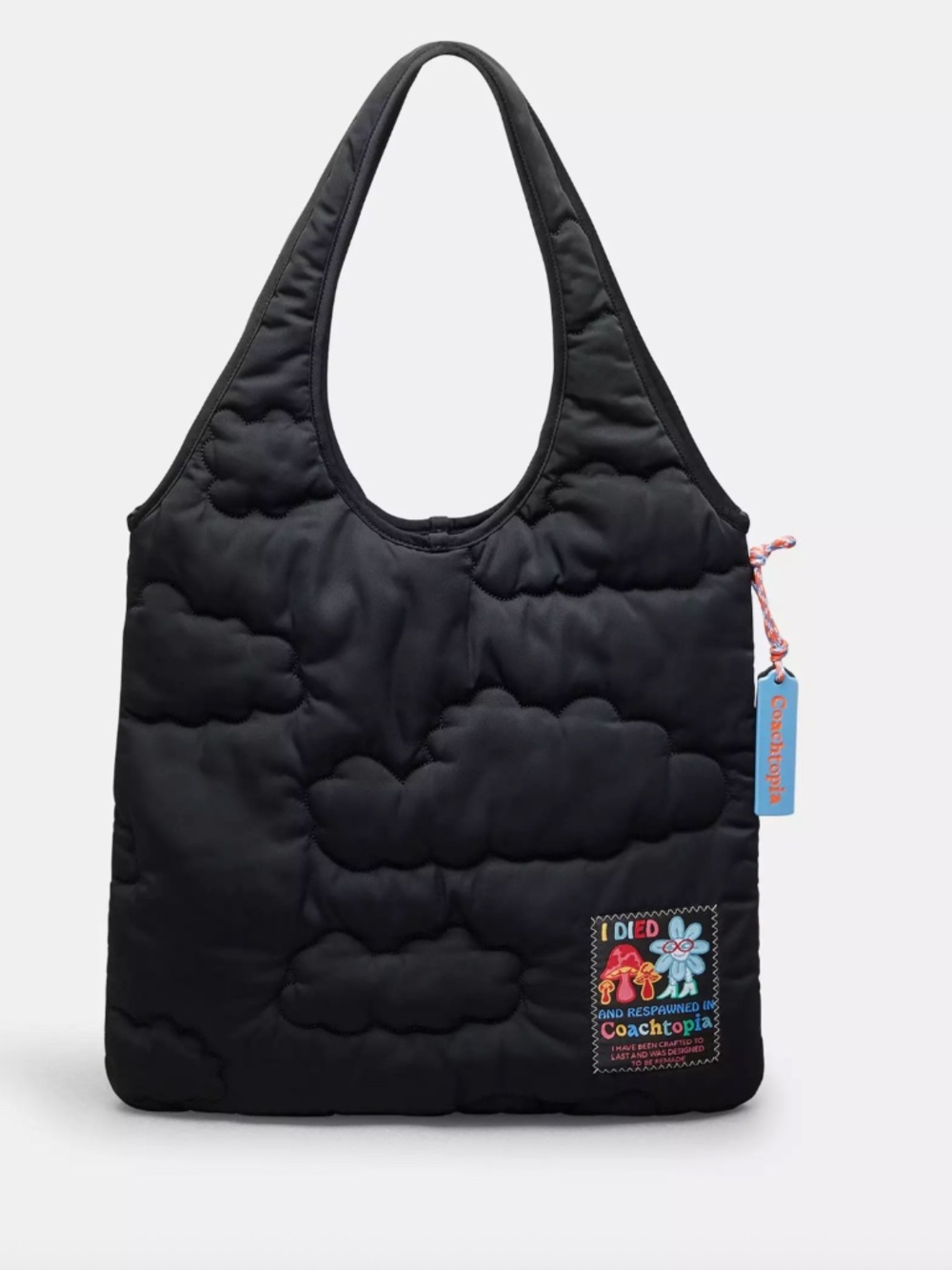 Coach | Tote | Coachtopia Loop Flat Tote with Cloud Quilting